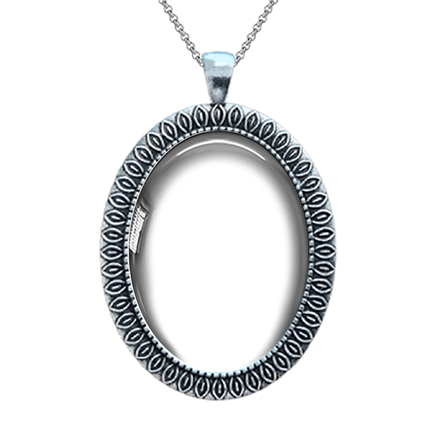 Memorial Photo Necklace